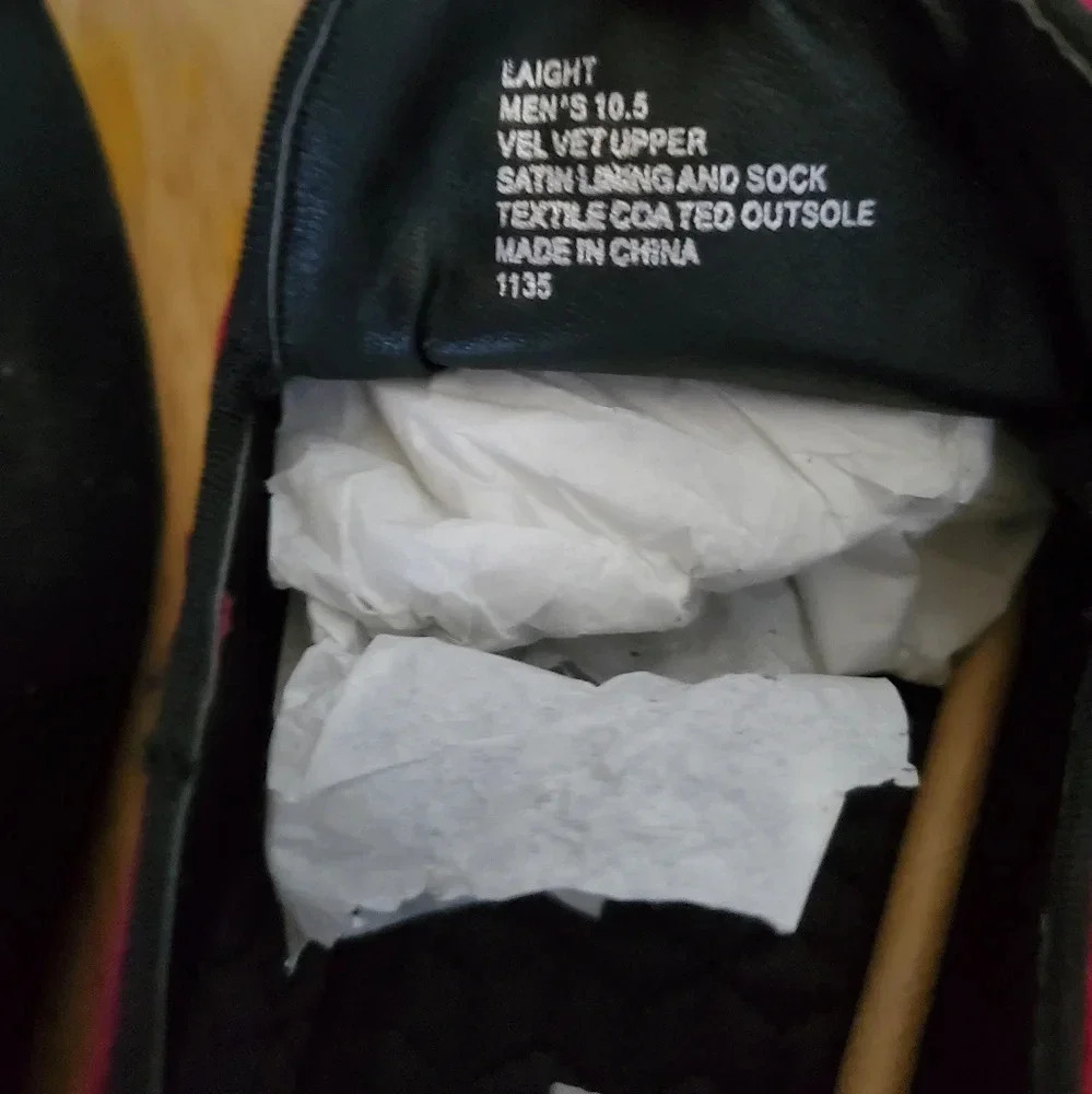 Steve Madden "Laight" Burgundy Velvet Loafers - Picture 7 of 8